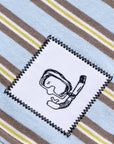 Lissy Stripe T - Sky