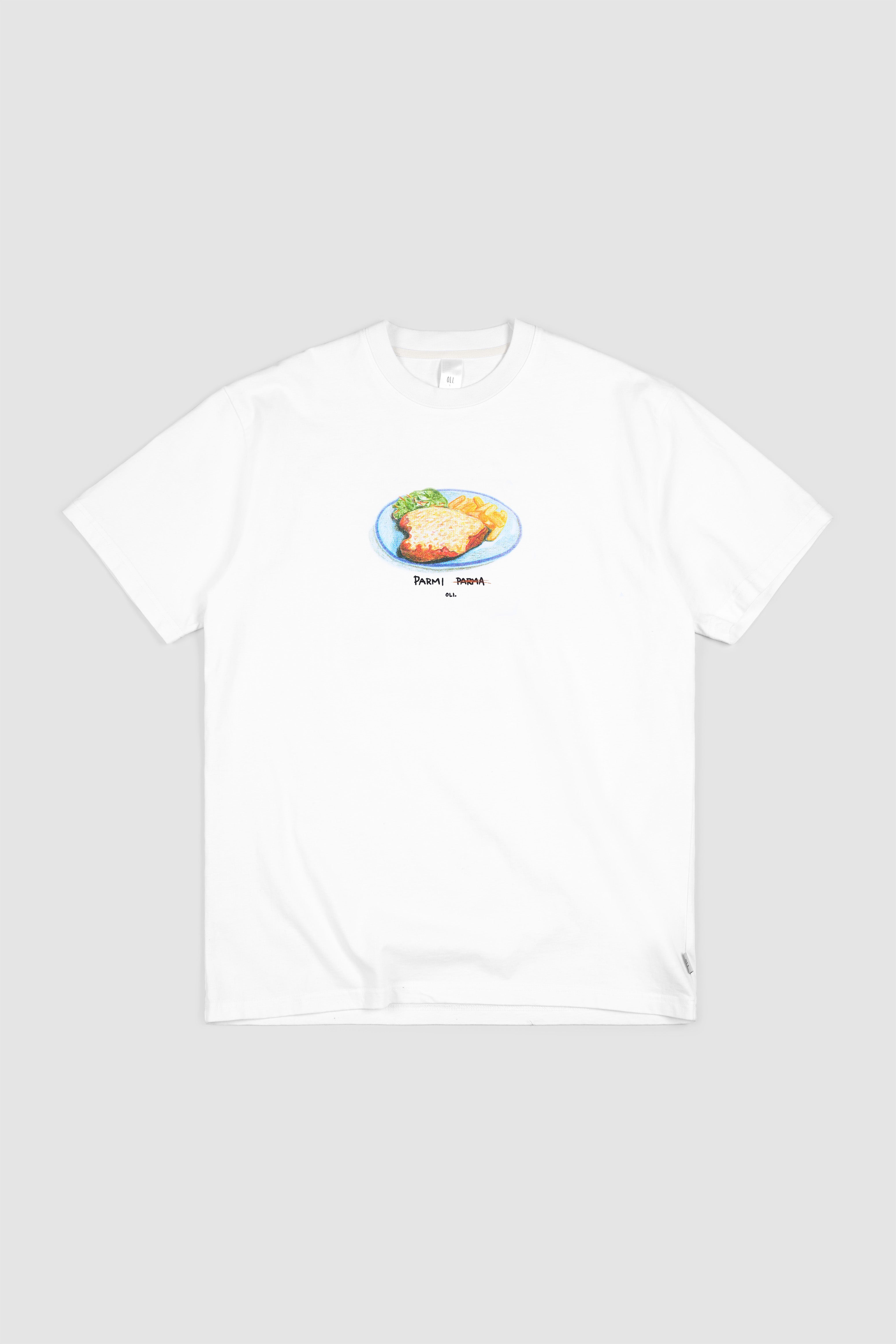 Parmi T - White - Oli.