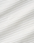 Pinstripe Long Sleeve Button Up - White