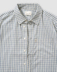 Plaid Button Up - Sky