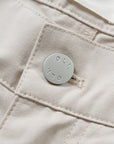 Pleated Cotton Short - Limestone