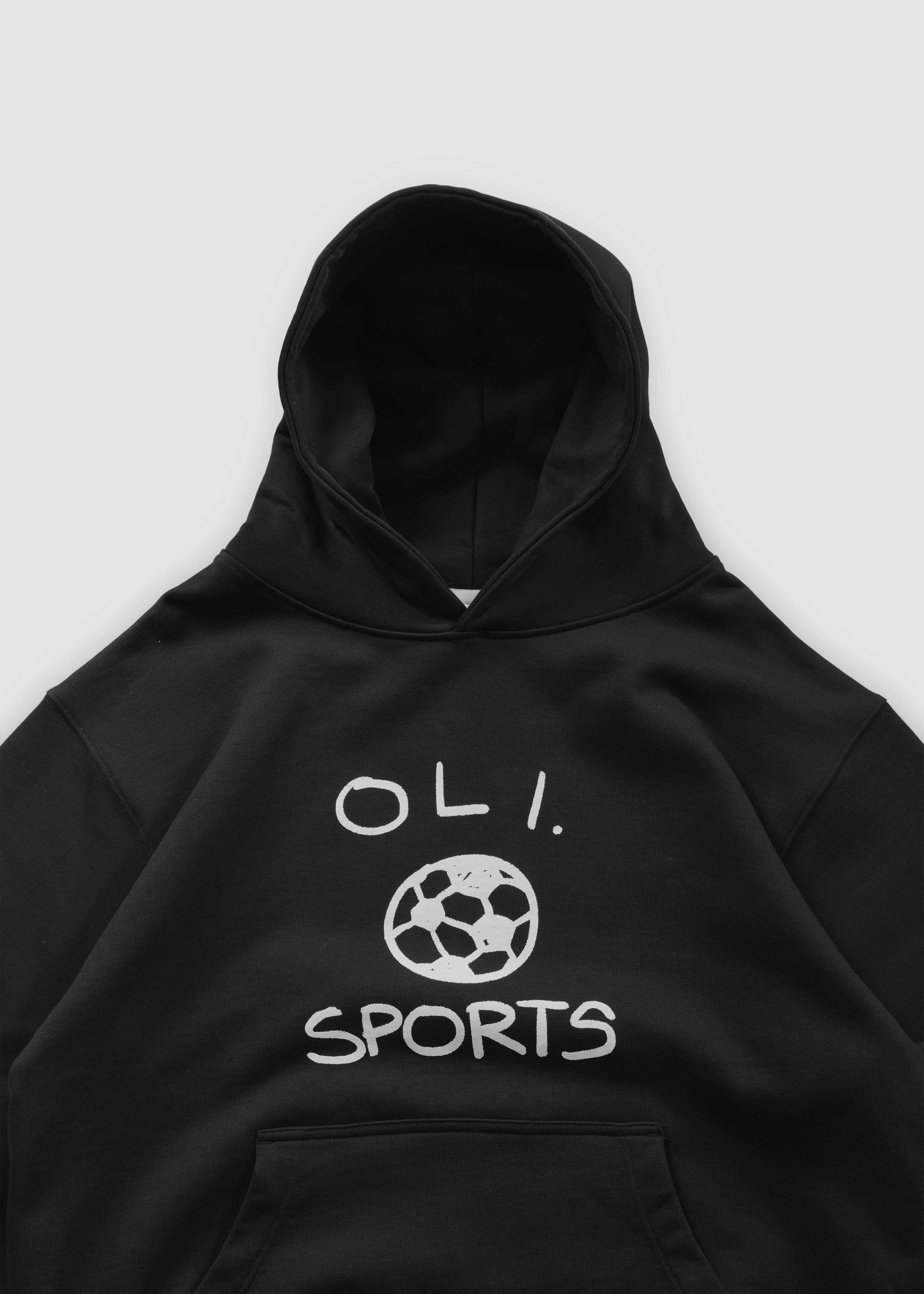 Soccer Sports Hood - Black