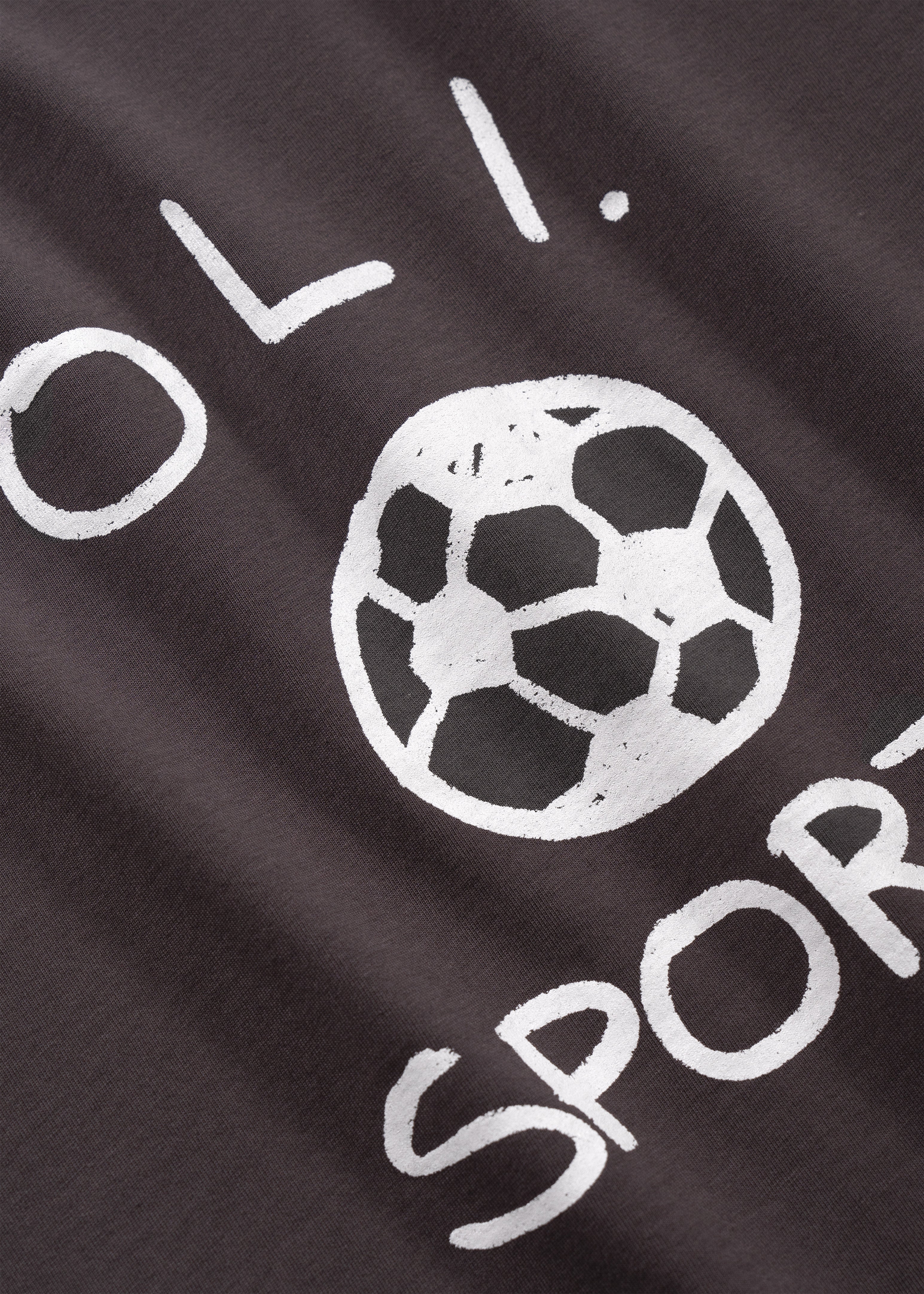 Soccer Sports T - Coal