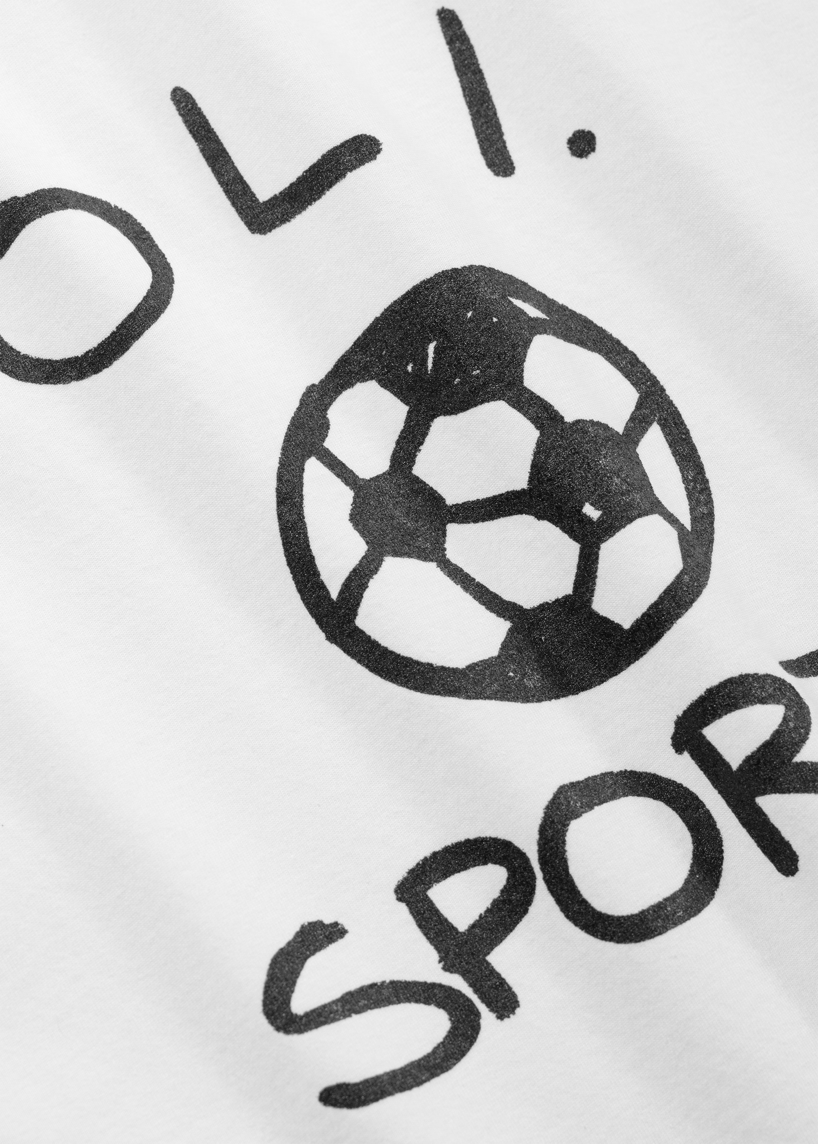 Soccer Sports T - White