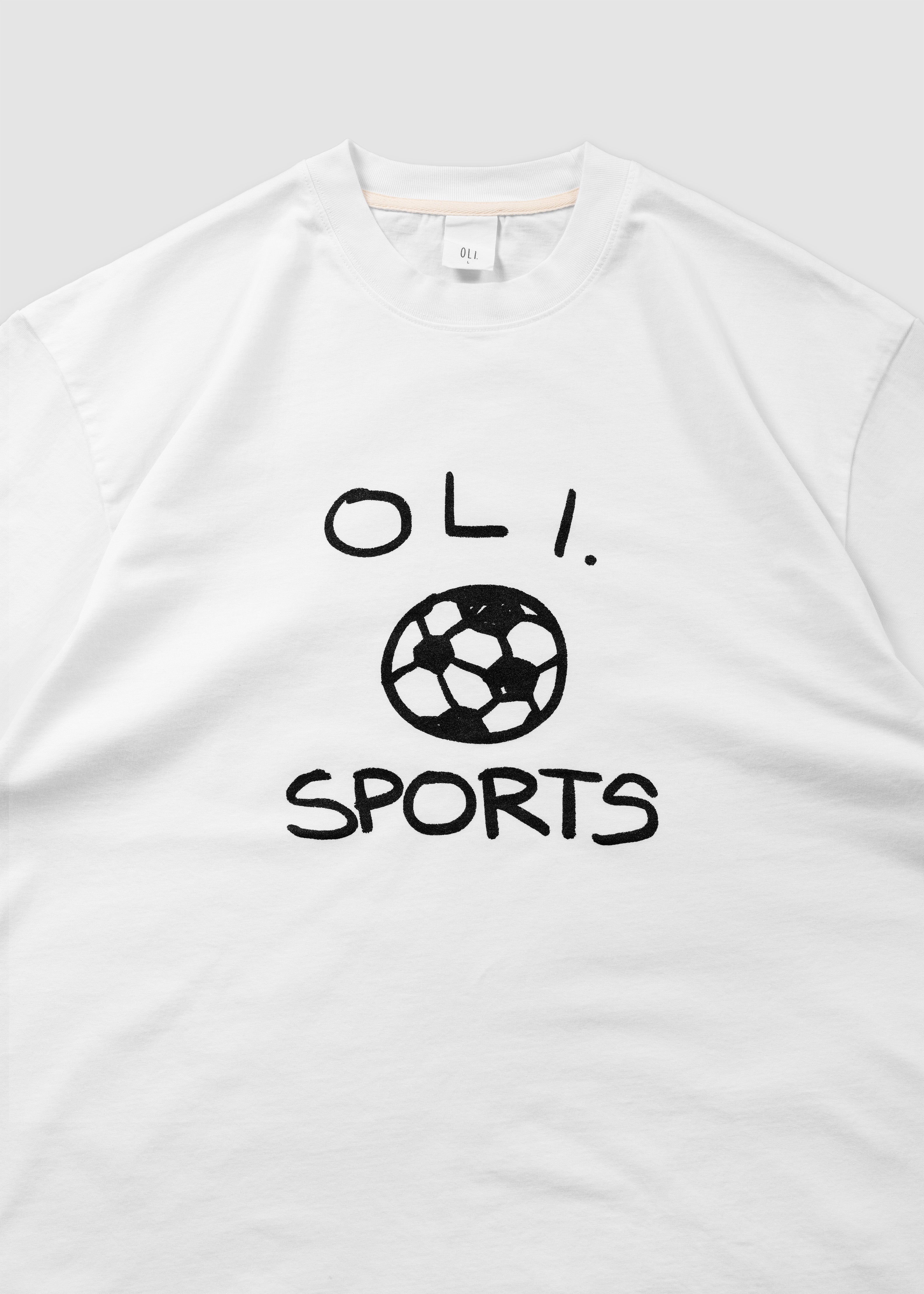 Soccer Sports T - White