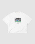 Oli x Arnold Collab Crop T - White