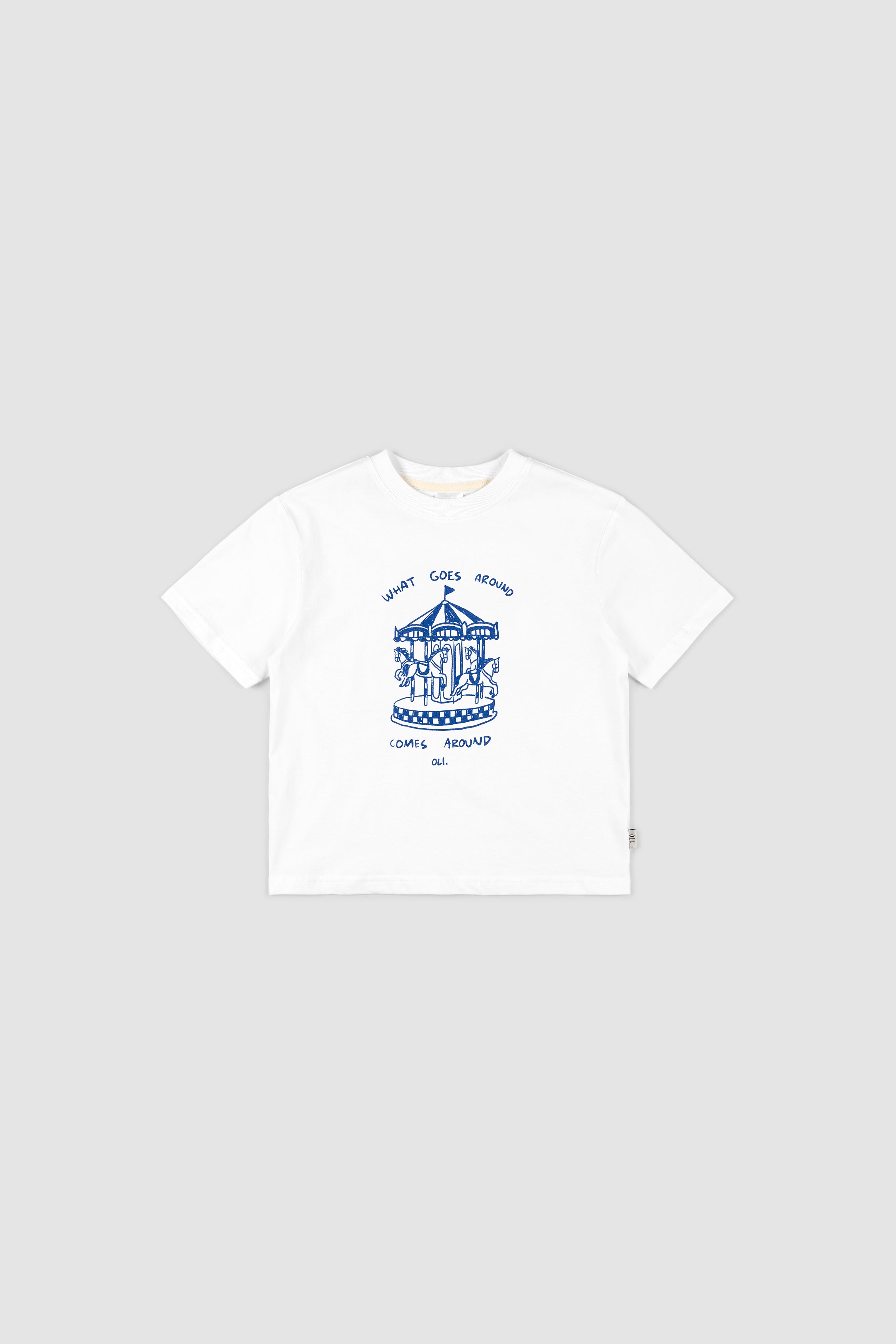 What Goes Around Kids T - White