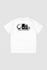 Music To My Ears Back Print T - White - Oli.