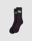 Emblem Sock - Coal