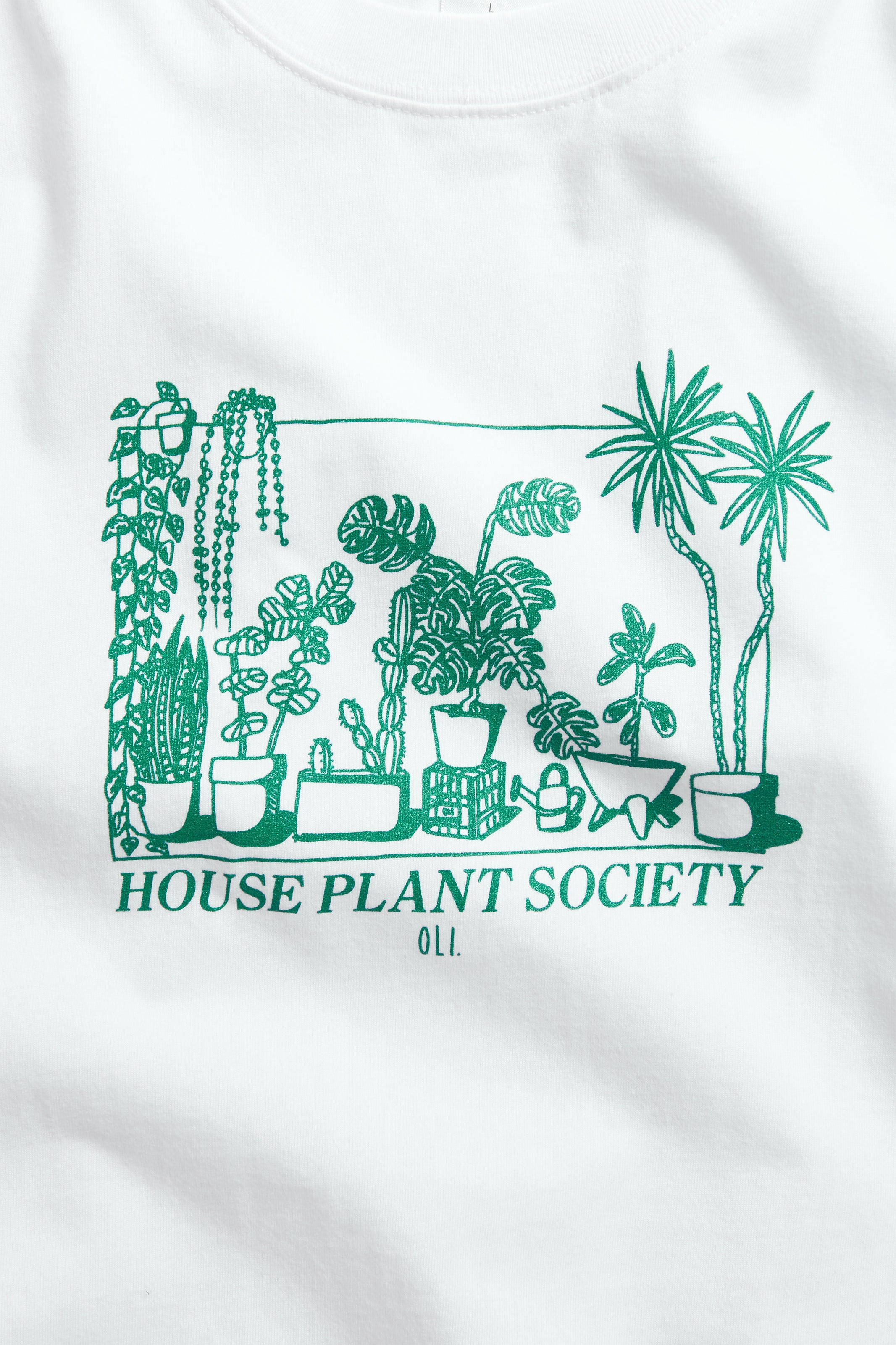 House Plant Society T - White