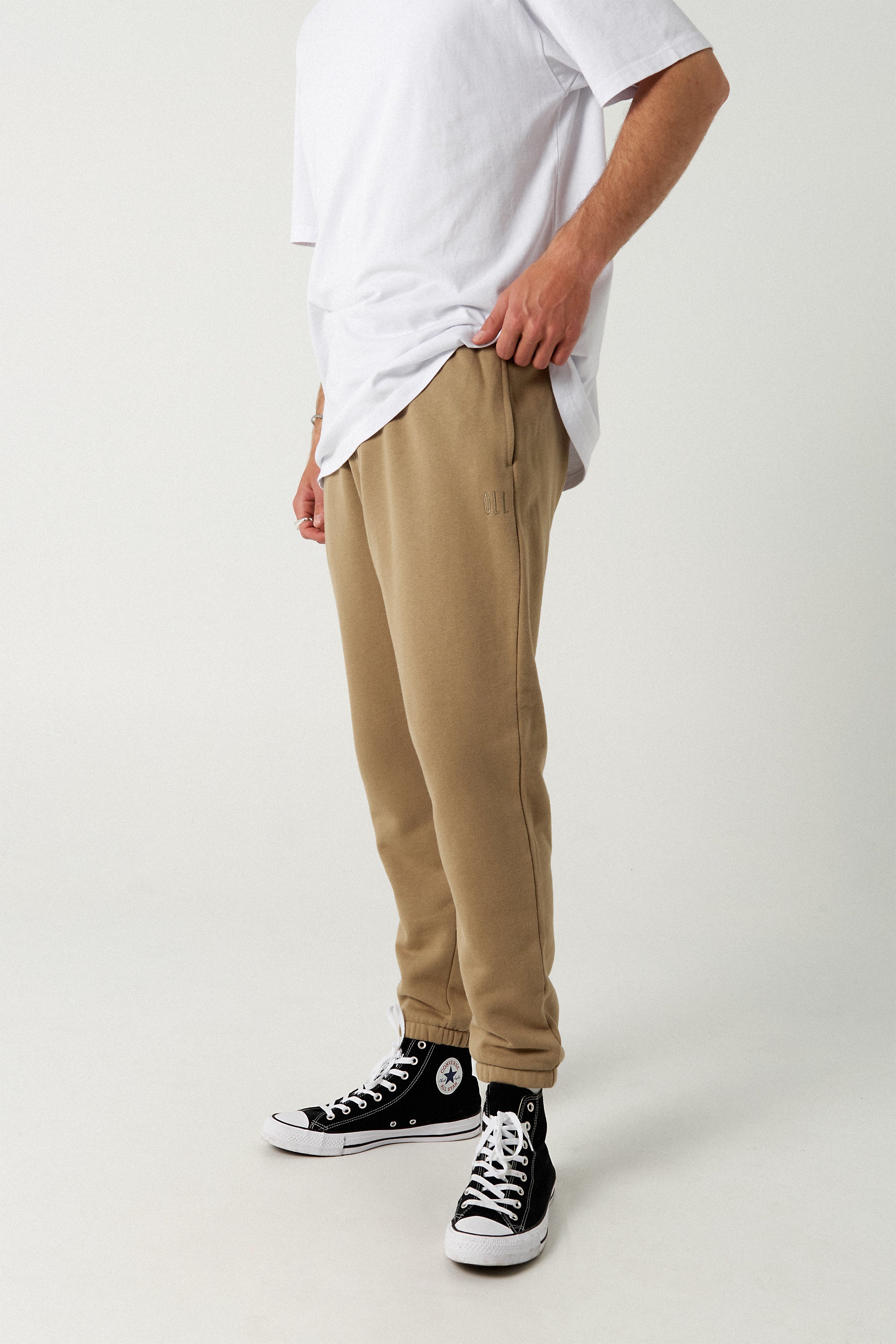 Signature Heavy Track Pant - Kelp
