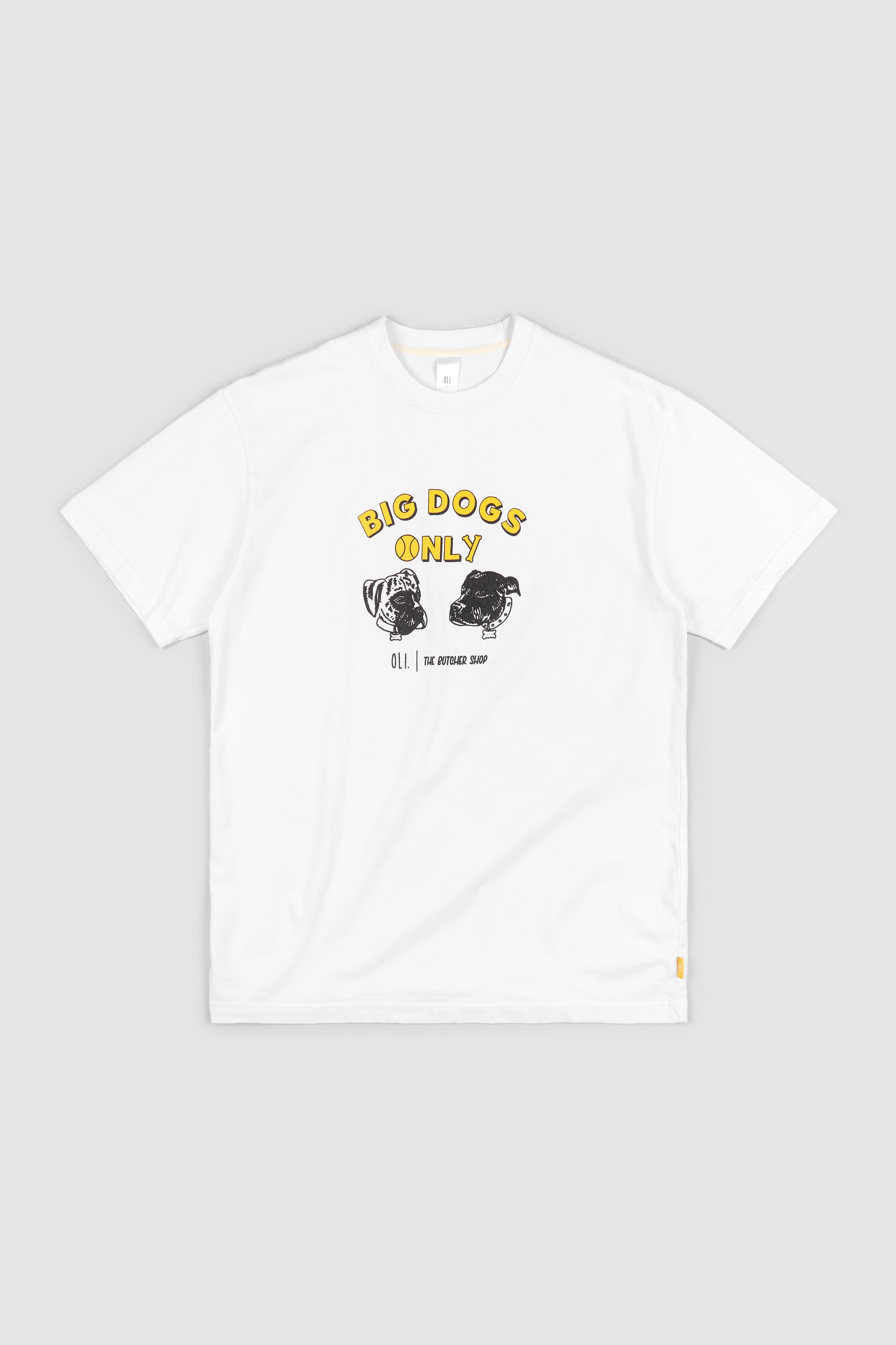 Original Big Dogs Only T - White
