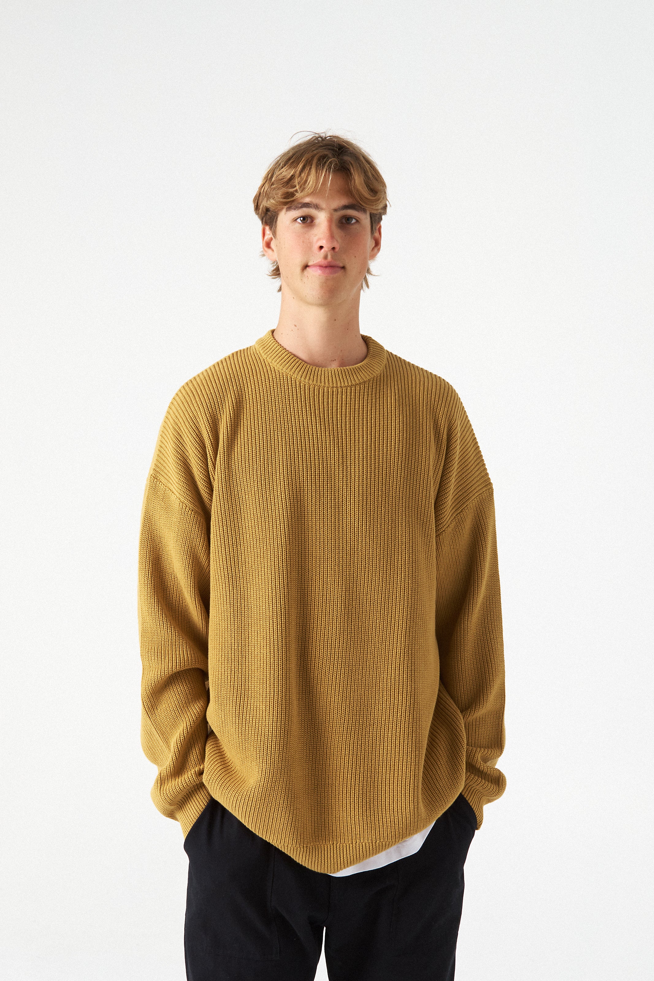 Chunky Knit - Mustard