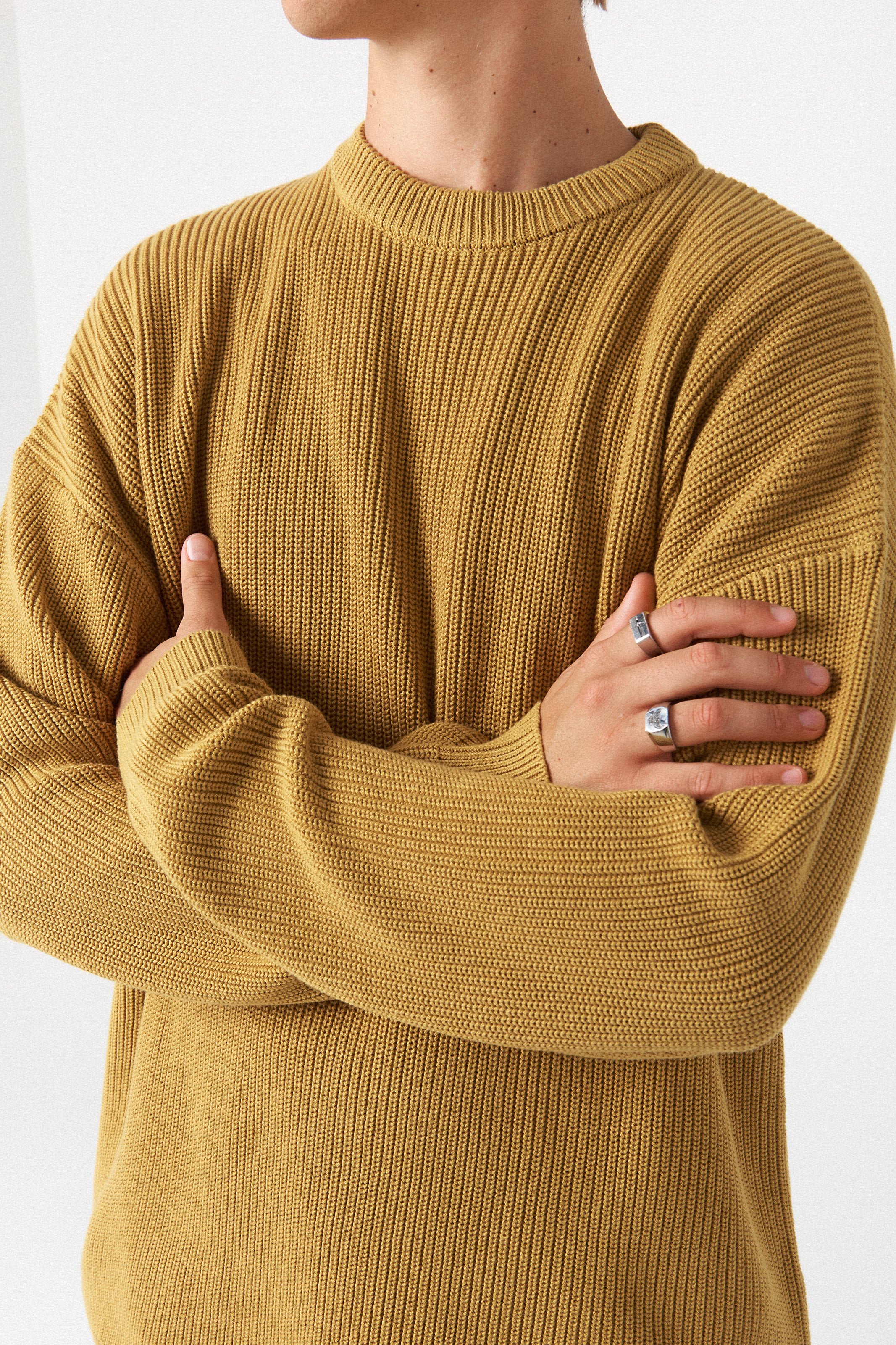 Chunky Knit - Mustard