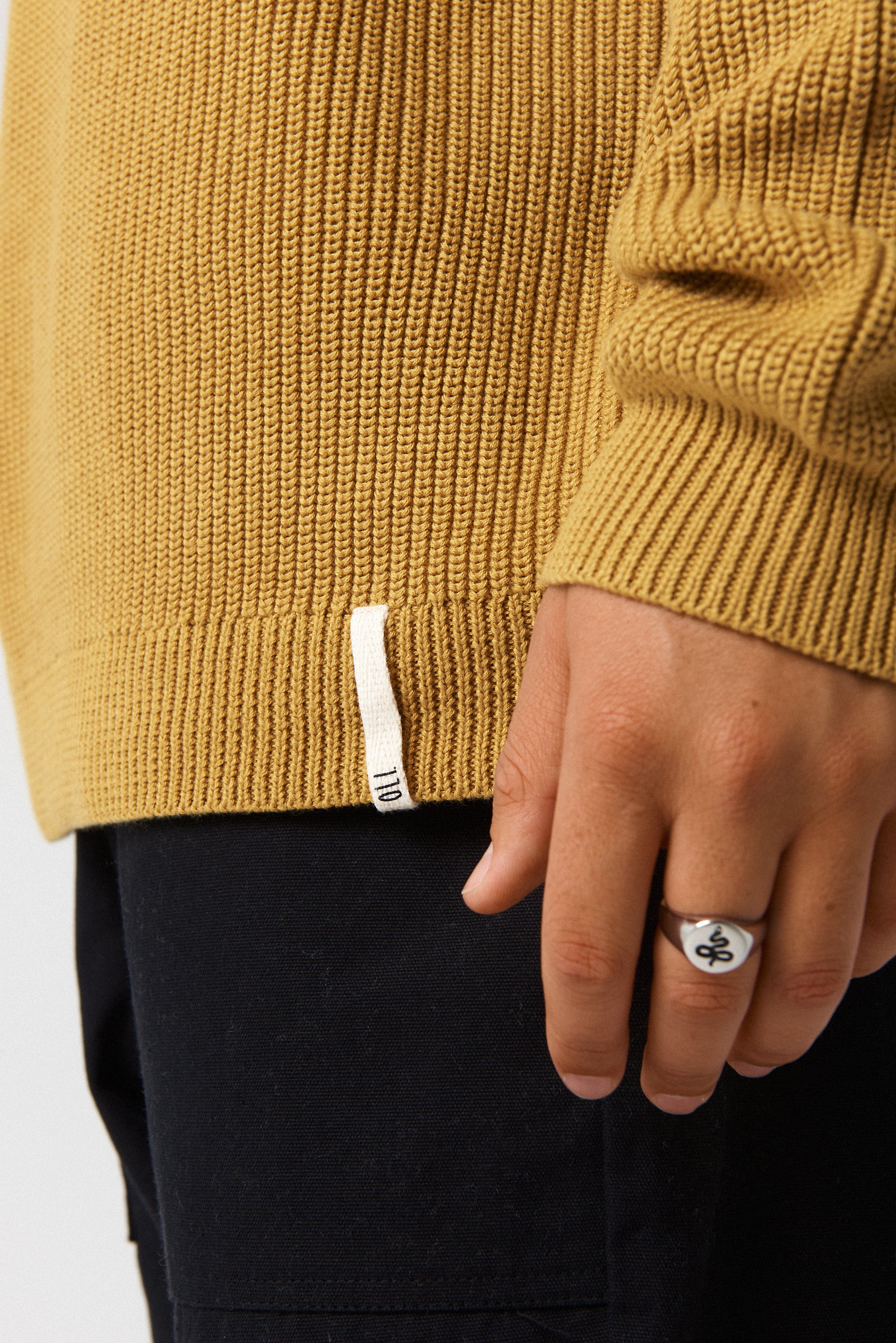 Chunky Knit - Mustard