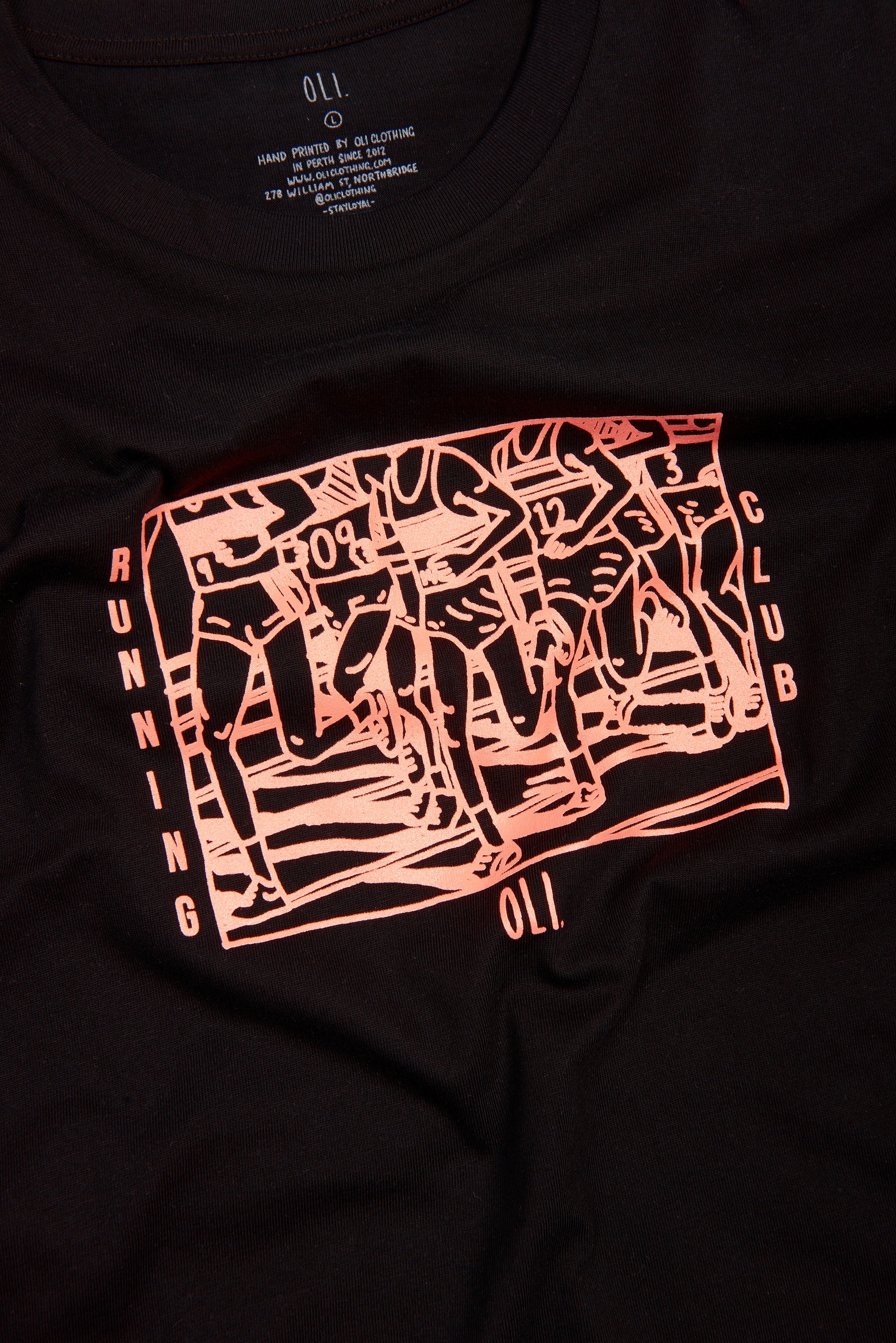 *IMPERFECT* Running Club T - Black