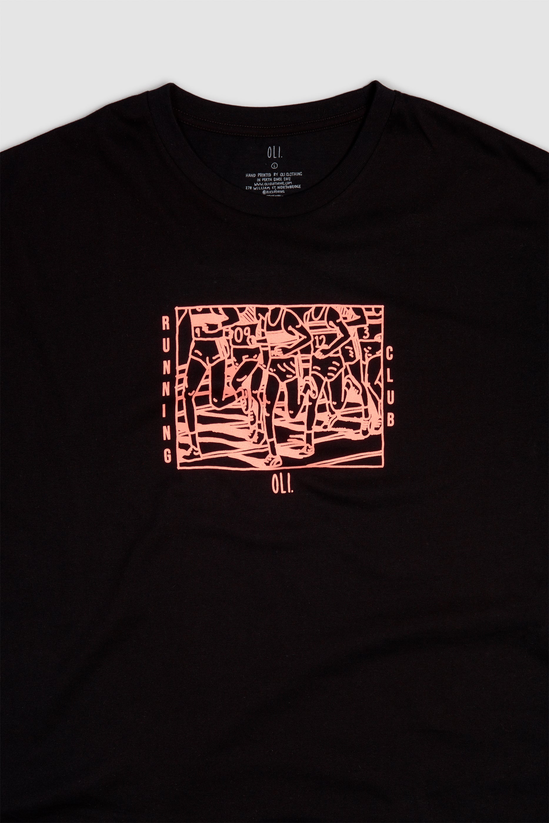 *IMPERFECT* Running Club T - Black