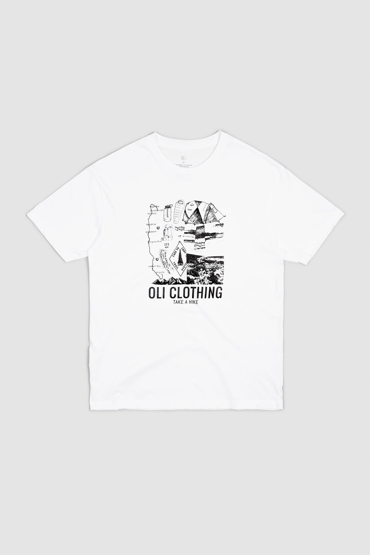 *IMPERFECT* Hiking T - White