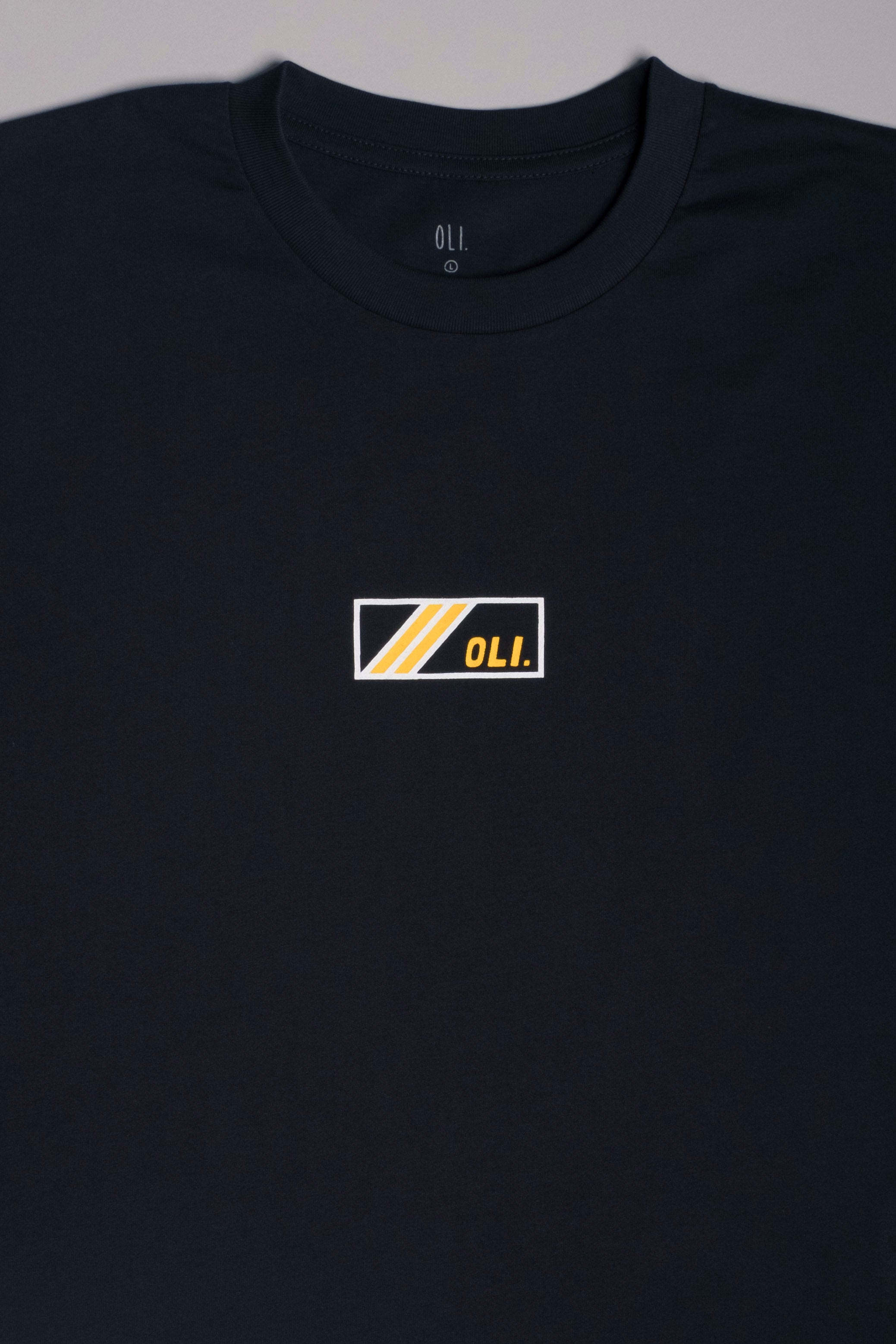 *IMPERFECT* Box Stripe T - Navy