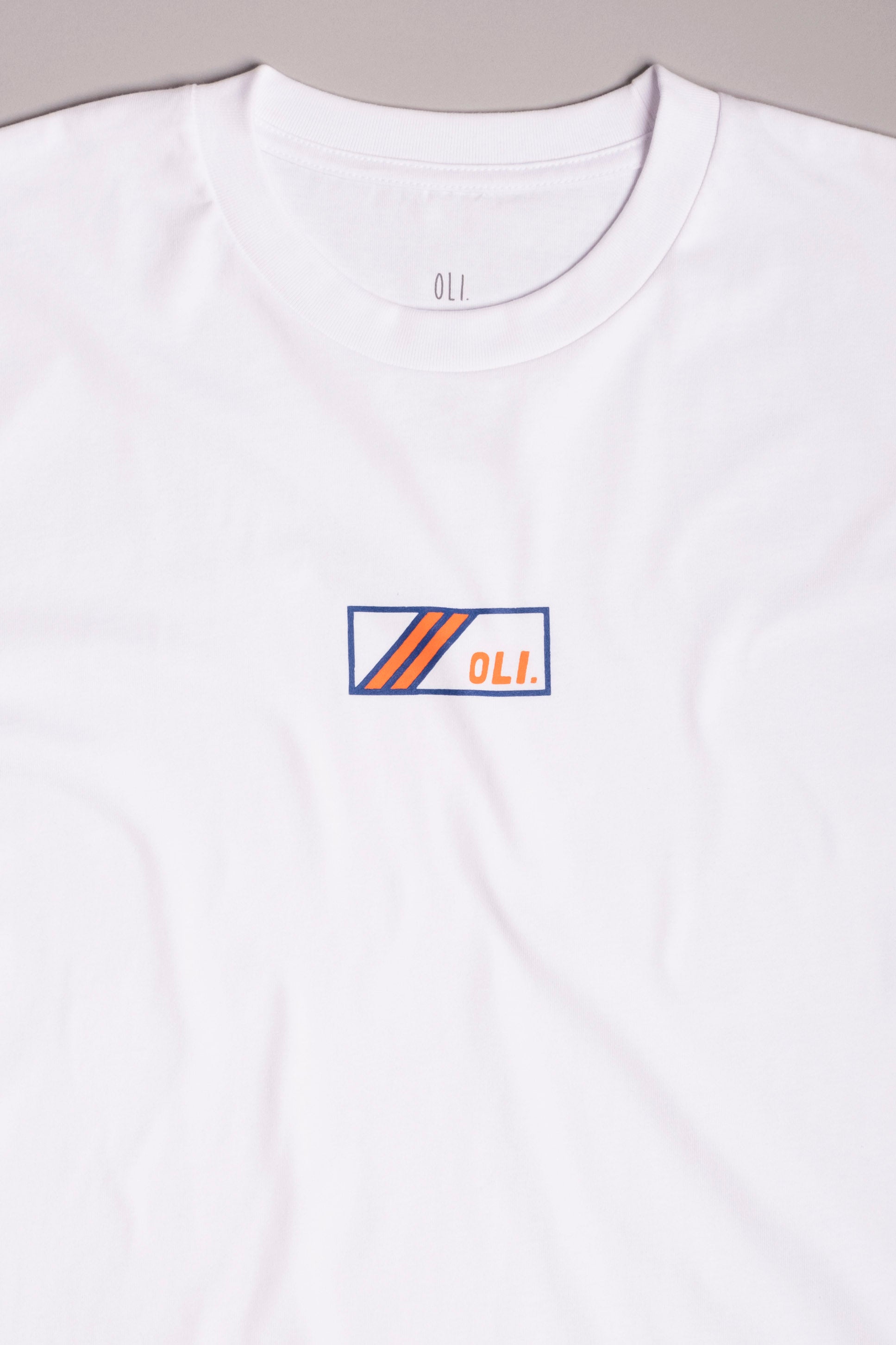 *IMPERFECT* Box Stripe T - White